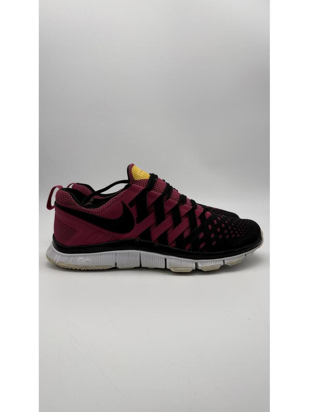 Nike Free Trainer 5.0 Livestrong Mens Size 13 Vivid Pink Black Yellow